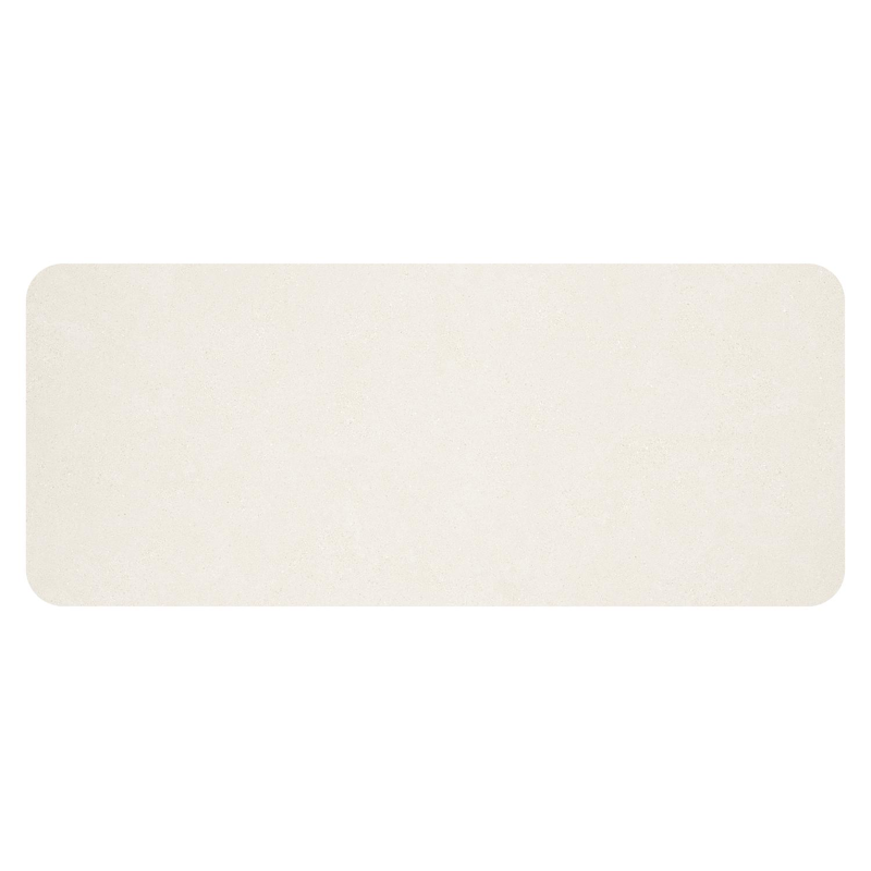 Mira tuintafel rechthoekig afgerond in zwart aluminium en sintered stone Crema minerale - L 220 x B 92 x H 74 cm