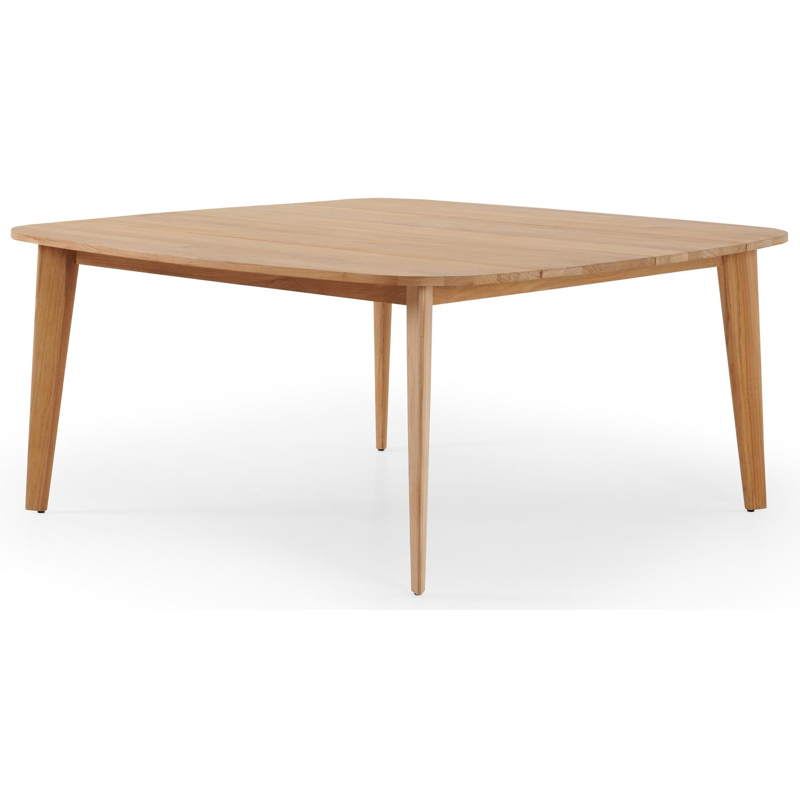 Lacrima tuintafel in teak - L 165 x B 165 x H 75 cm