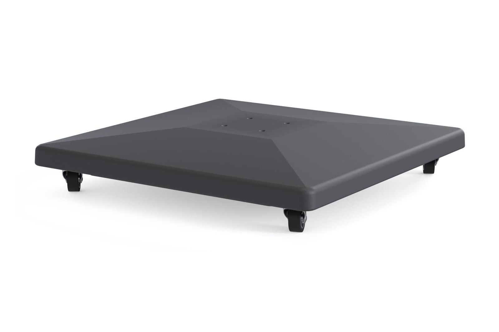 Avola parasolvoet grijs beton van 90 kg met wielen