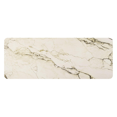 Orso tuintafel rechthoekig afgerond in zwart aluminium en volkeramiek colorado dunes - L 290 x B 110 x H 74.5 cm