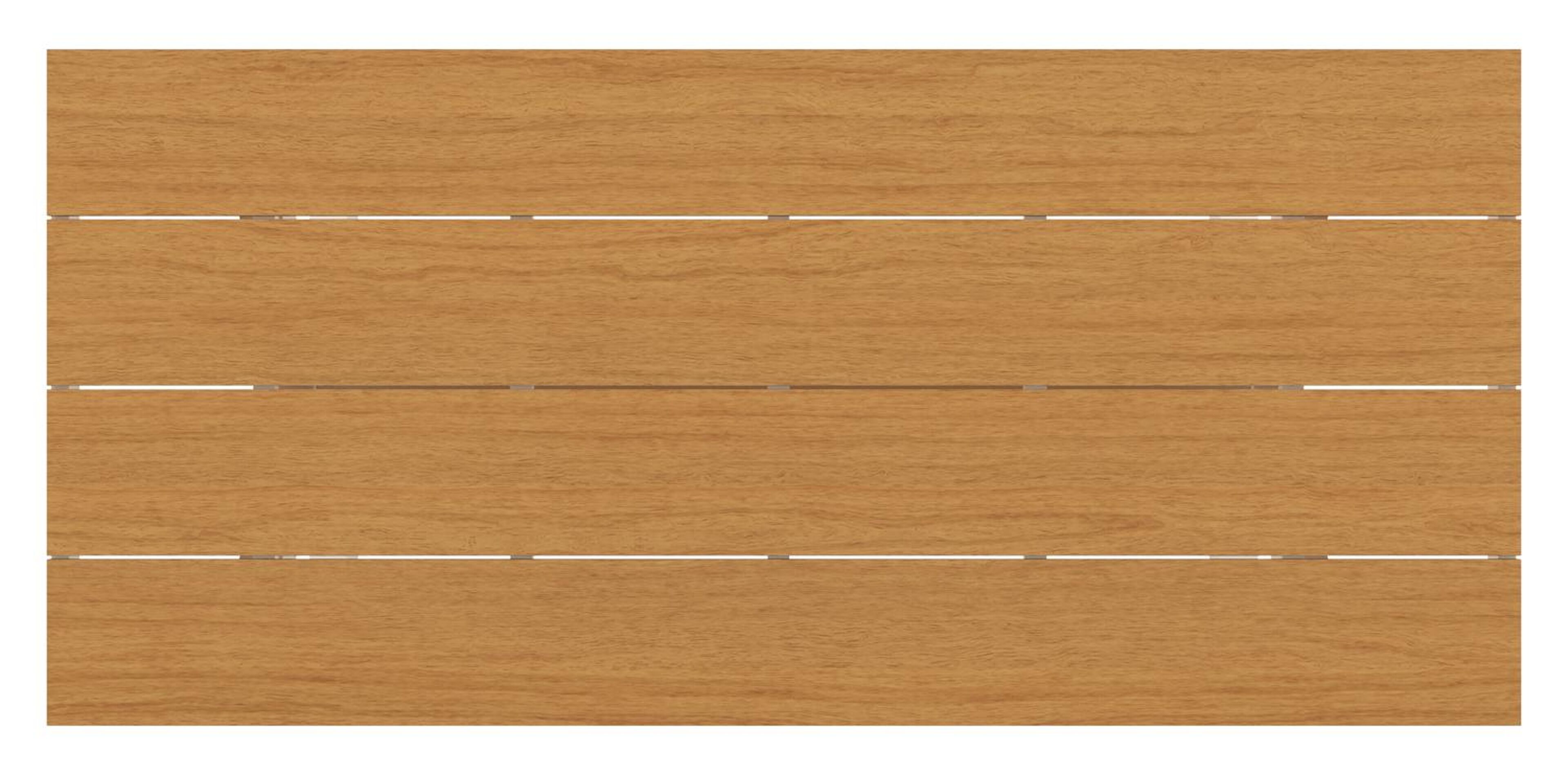 Bahia tuinset in wit aluminium en polywood met 6 stapelbare Melo tuinstoelen