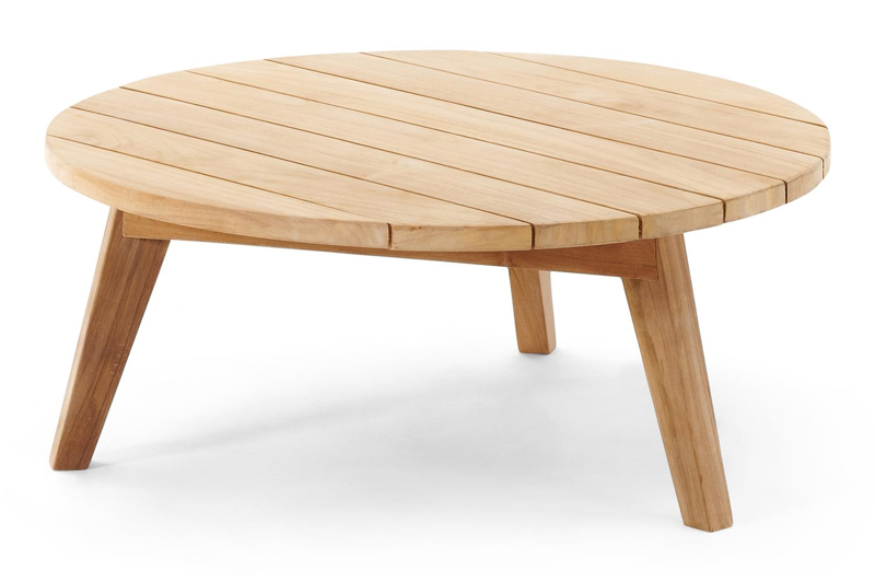 Cosito loungetafel in teak - Dia. 65 x H 25 cm