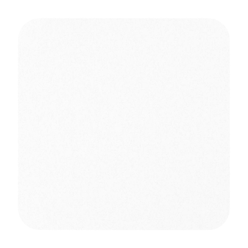 Orso tuintafel rechthoekig afgerond in beige aluminium en volkeramiek Arctic White - L 90 x B 90 x H 74.5 cm