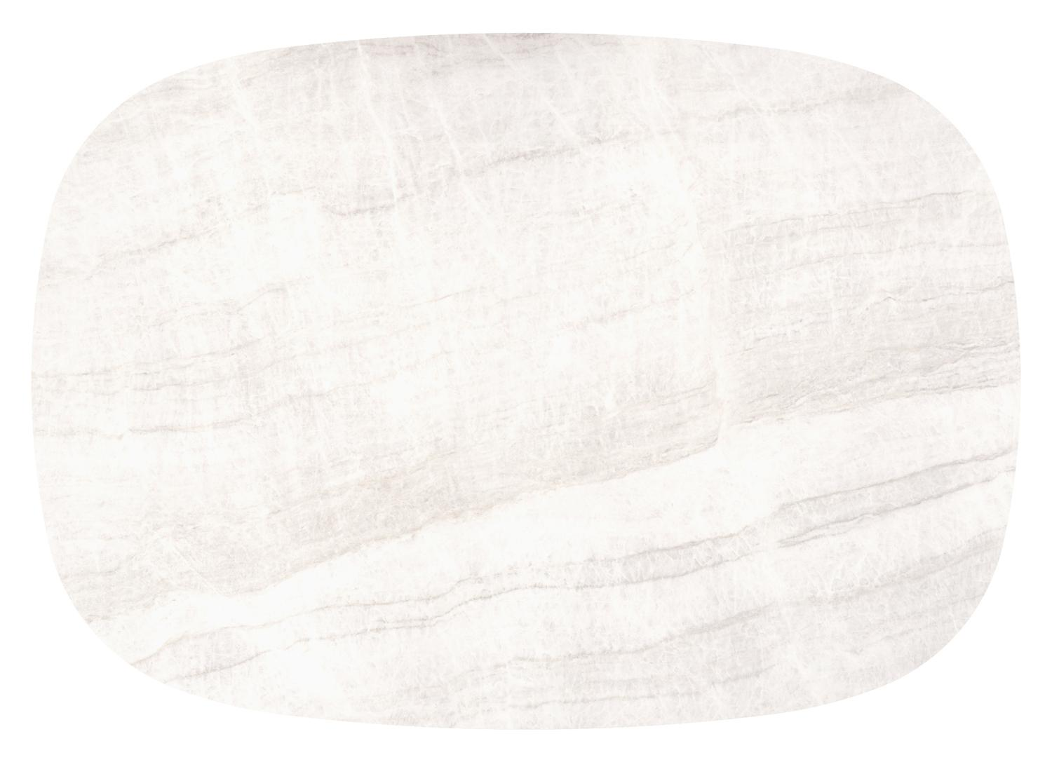 Amico tuintafel bombo xl in beige aluminium en volkeramiek Taj Mahal - L 210 x B 148 x H 73.5 cm