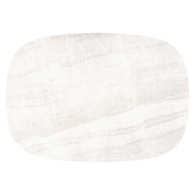 Amico tuintafel bombo xl in beige aluminium en volkeramiek Taj Mahal - L 210 x B 148 x H 73.5 cm