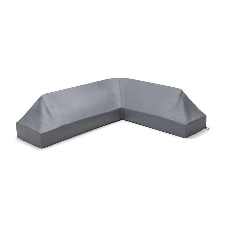 Housse de protection salon de jardin Donato 3-pl droite + 2-pl - L1: 370 cm x L2: 290 cm x Larg: 88 cm x H: 68 cm