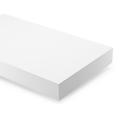 Como loungetafel in wit aluminium en arctic white volkeramiek - L 140 x B 80 x H 20 cm