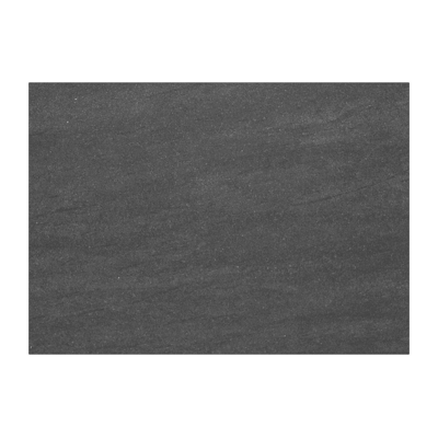 Table d'appoint pop-up Cirello rectangulaire en aluminium beige et céramique pleine Basalt Black - Lg. 69.5 x Lrg. 50 x Haut. 66 cm