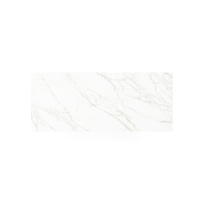 Pagino tuintafel in wit aluminium en volkeramiek calacatta - L 240 x B 100 x H 74,5 cm