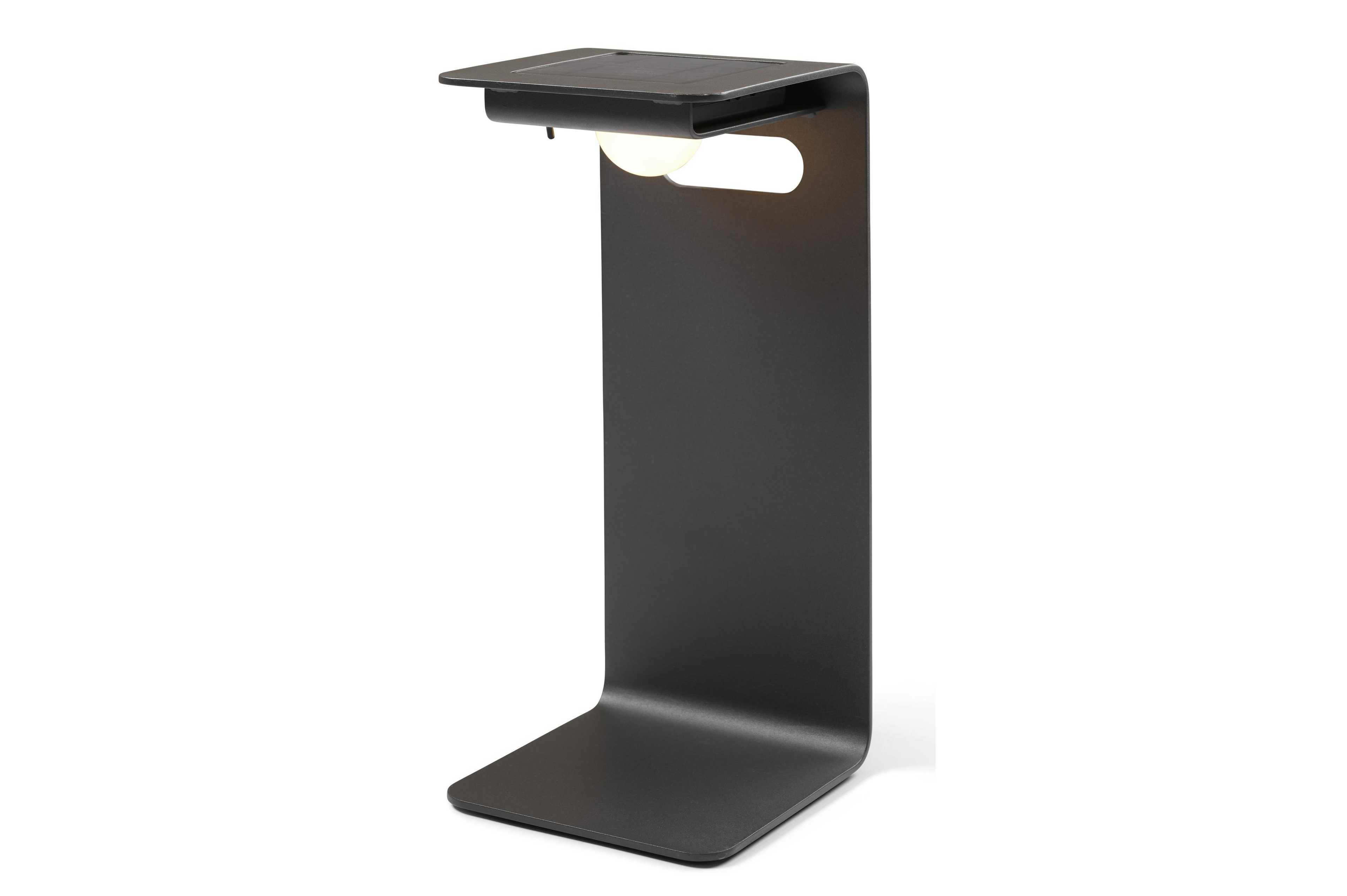 Lumo outdoor ledverlichting - zwart op zonne-en ergieH49,5