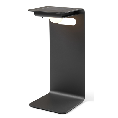 Lampe solaire d'extérieur à LED LUMO noir