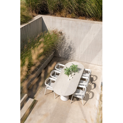 Donato stoelkussen (zit en rug) in all weather sunbrella® luxe savane whisper