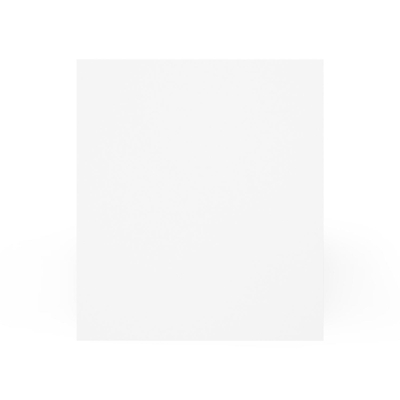 Table basse Como en aluminium blanc et céramique pleine arctic white - Lg 70 x B 80 x H 20 cm