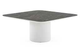 Afgerond vierkant - L 148 x B 148 x H 61 cm