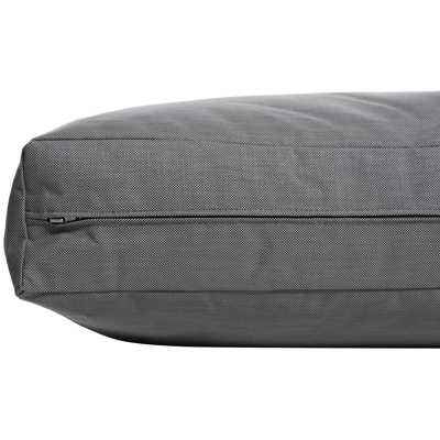 Modica loungeset in wit aluminium met grijs textilene kussens