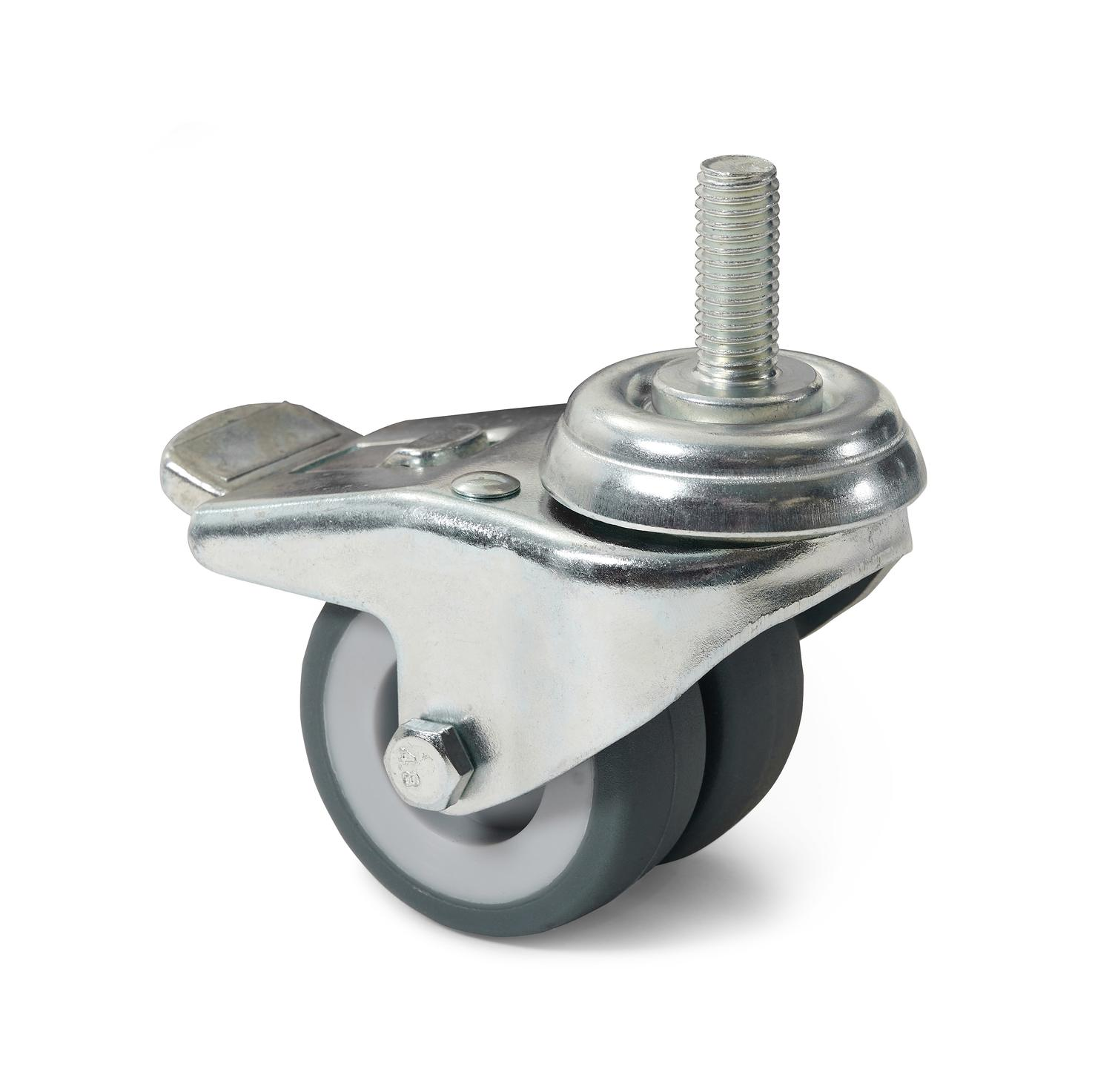 Ensemble de 4 roulettes Lapido pour surfaces dures