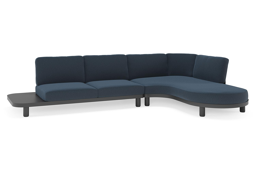 Chaise longue gauche + 2 places