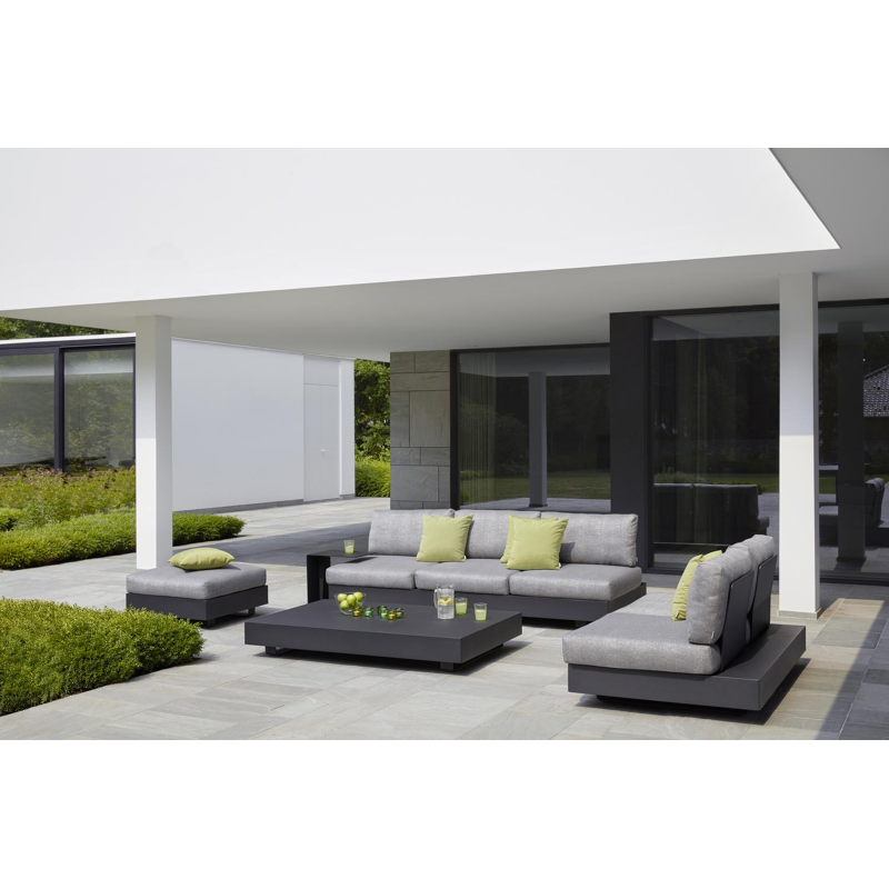 Sierkussen 55 x 55 cm in all weather sunbrella® luxe solid lichen