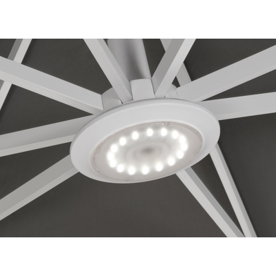 Ledlamp wit voor hangparasol