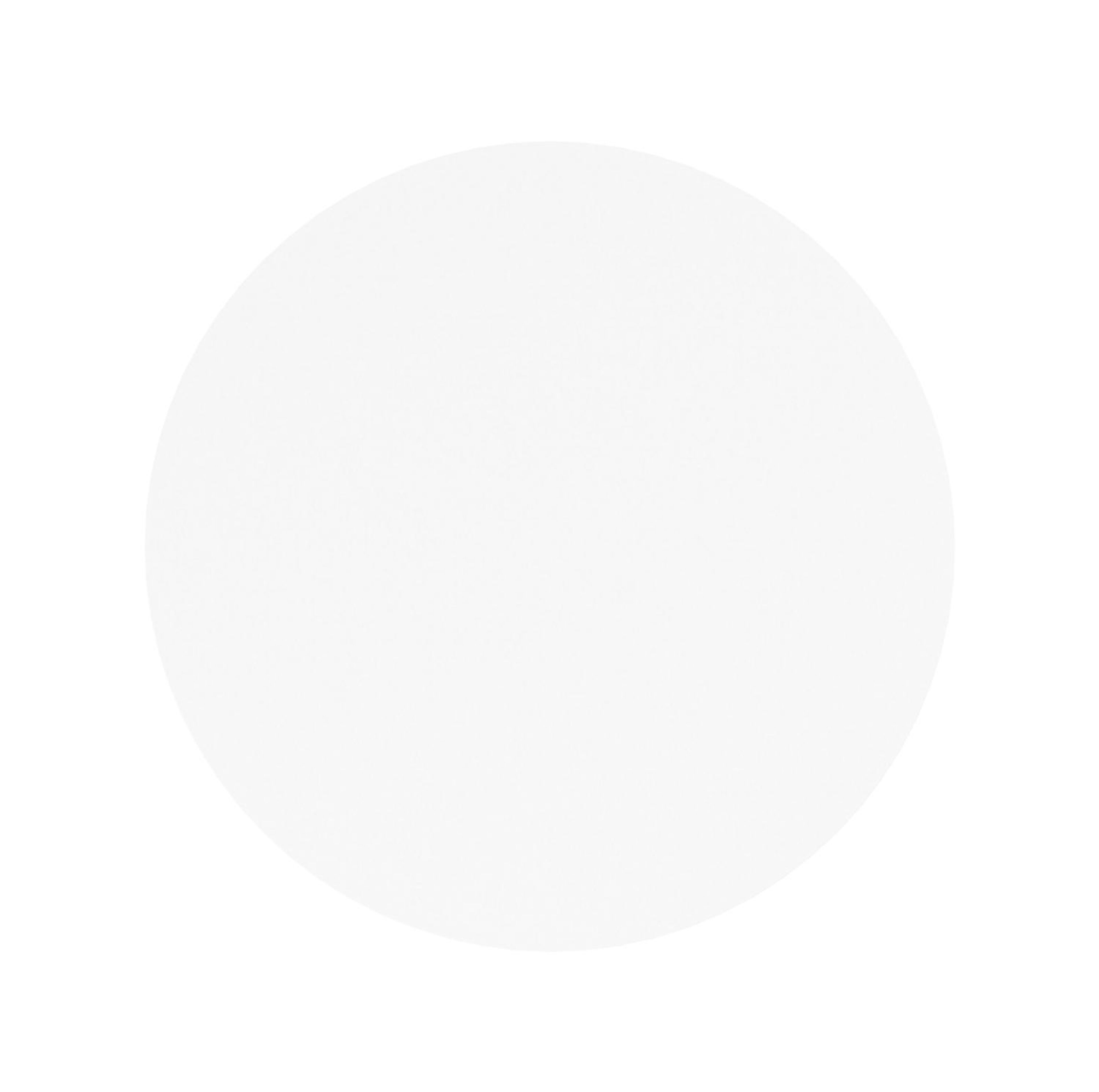 Fano tuintafel in wit aluminium en volkeramiek arctic white - Dia. 85 x H 75 cm