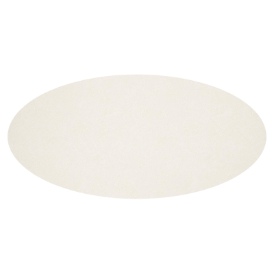 Pamplona tuintafel ovaal in beige aluminium en sintered stone Crema minerale - L 239 x B 115 x H 73 cm