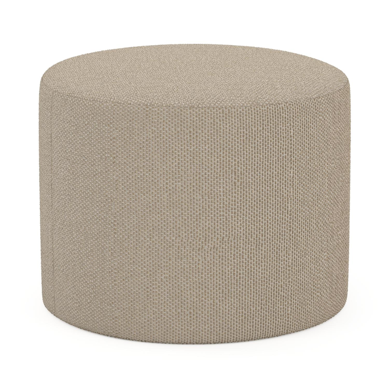 Ronde Masso poef in althea camel all weather cosytica - Dia. 55 x H 40 cm