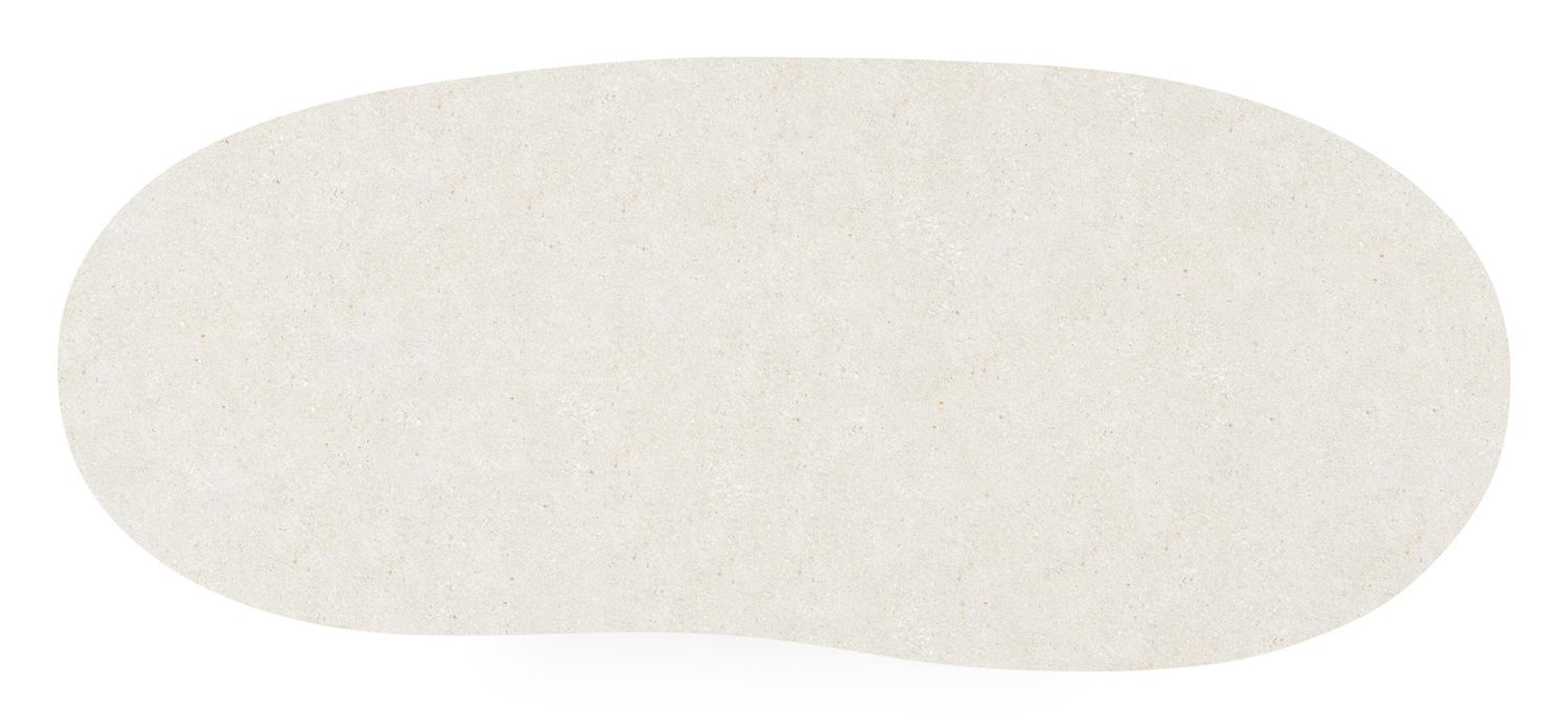 Organo tuintafel organisch in zwart aluminium en volkeramiek Shilin L 280 x B 120 x H 74 cm