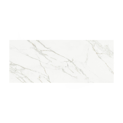 Malito tuintafel in wit aluminium en volkeramiek calacatta - L 170 x B 70 x H 75,5 cm