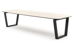 Forme de bateau - Lg. 315 x Lrg. 115 x Haut. 75 cm