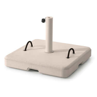 Pied de parasol Intenso en beton beige 60 kg