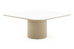 Afgerond vierkant - L 148 x B 148 x H 61 cm