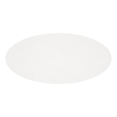 Pamplona tuintafel ovaal in wit aluminium en sintered stone Topo minerale - L 240 x B 115 x H 72 cm