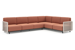 3-zit hoek rechts + 3-zit