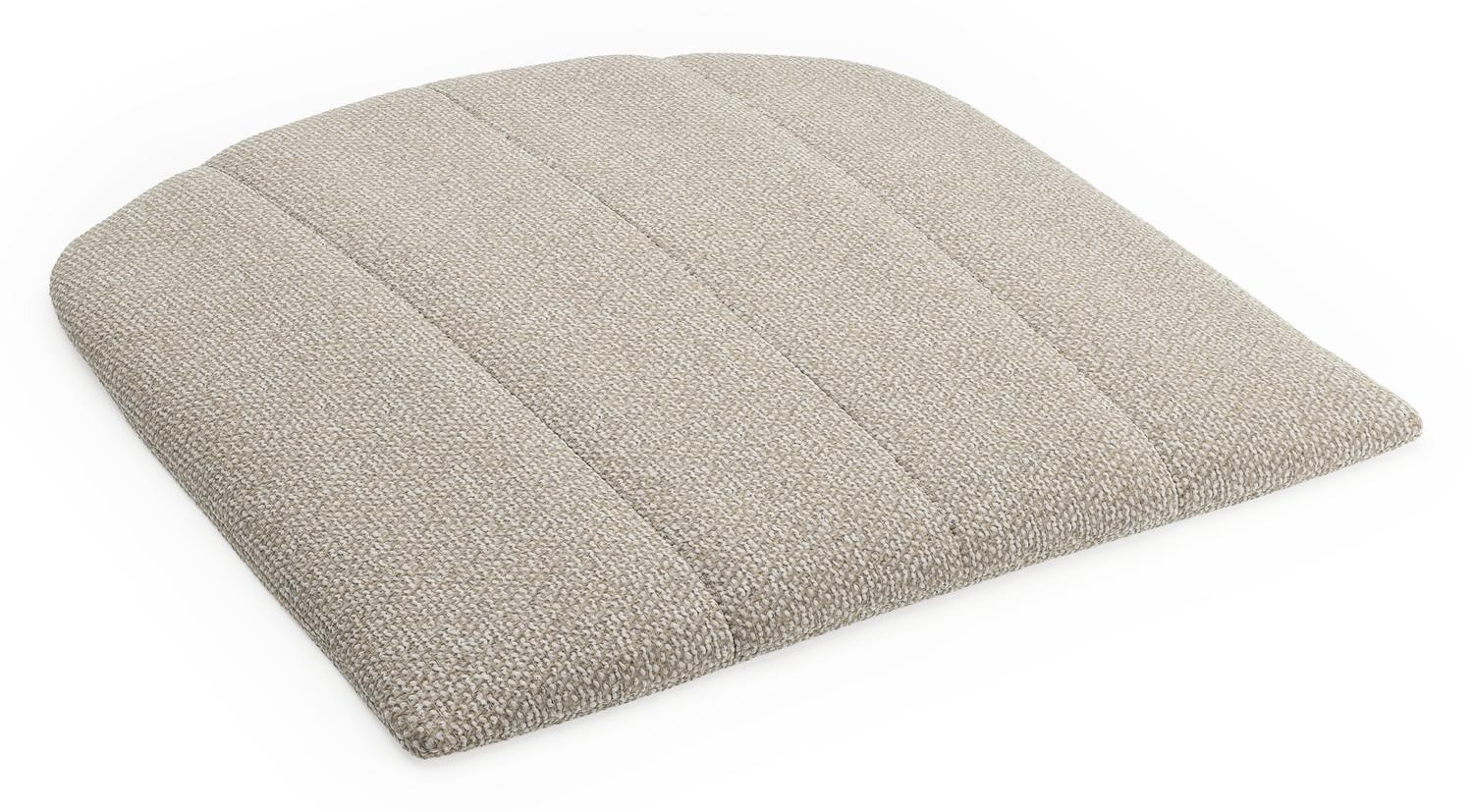 Lacrima teak stoelkussen in All Weather Cosytica marbella ecru