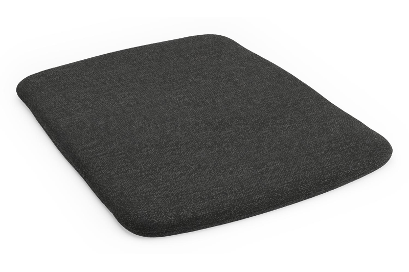 Fano (Piemonte) stoelkussen in all weather sunbrella® luxe chartres sooty