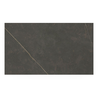 Table de bar Verato en aluminium blanc et céramique pleine Calatorao - Lg. 120 x Lrg. 70 x Haut. 105 cm