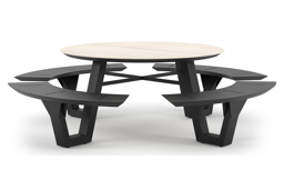 Dia. 236 x H 71,5 cm