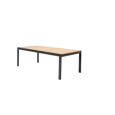 Tafelblad in teak - Naturel - L 240  x B 100 cm