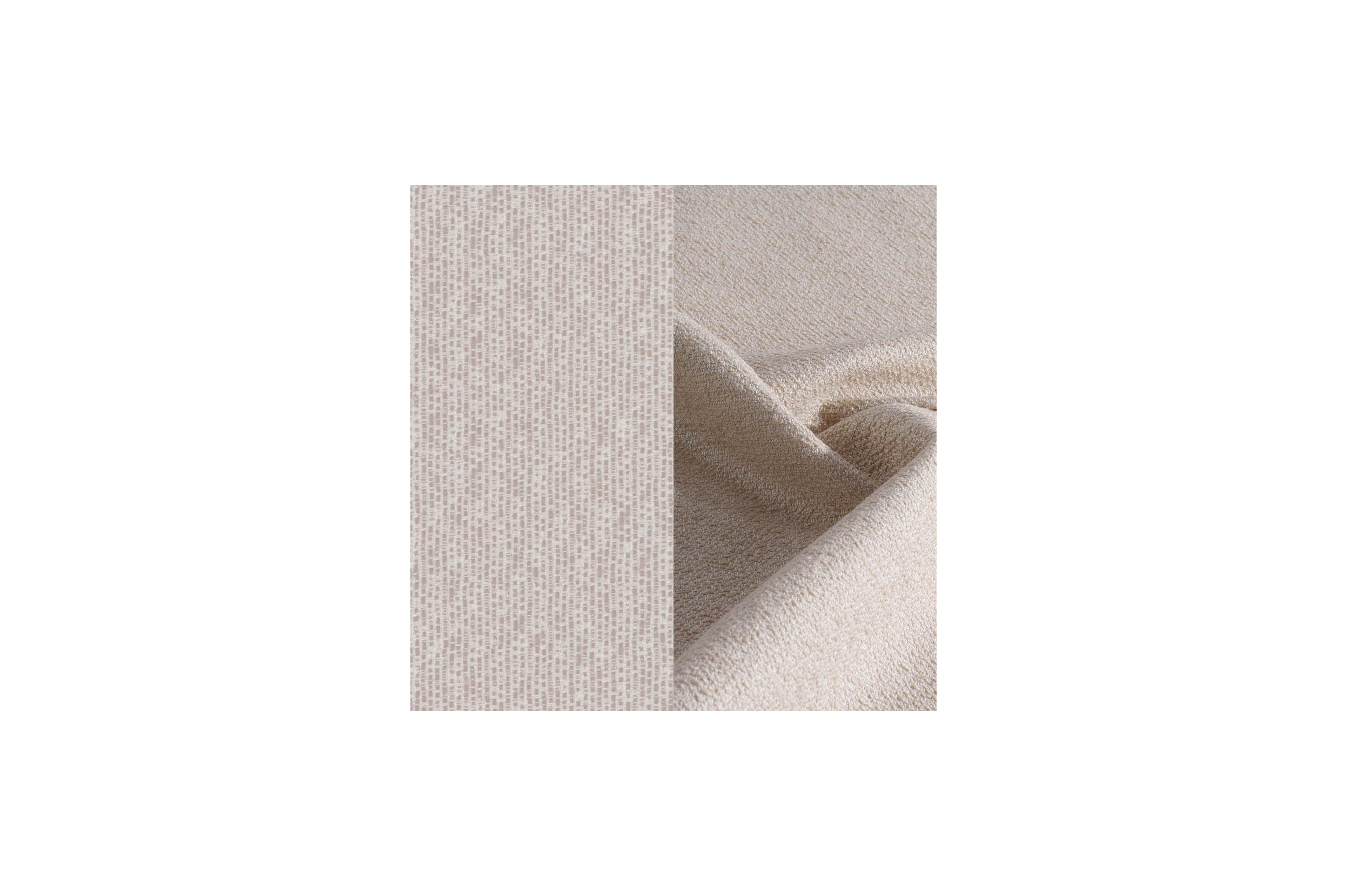 Cirello loungebank in wit aluminium met wander gobi all weather sunbrella® luxe kussen