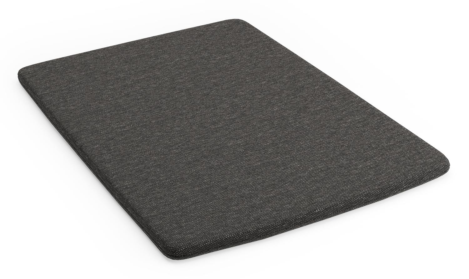 Coussin de chaise Melo en Weather+ Softtouch noir