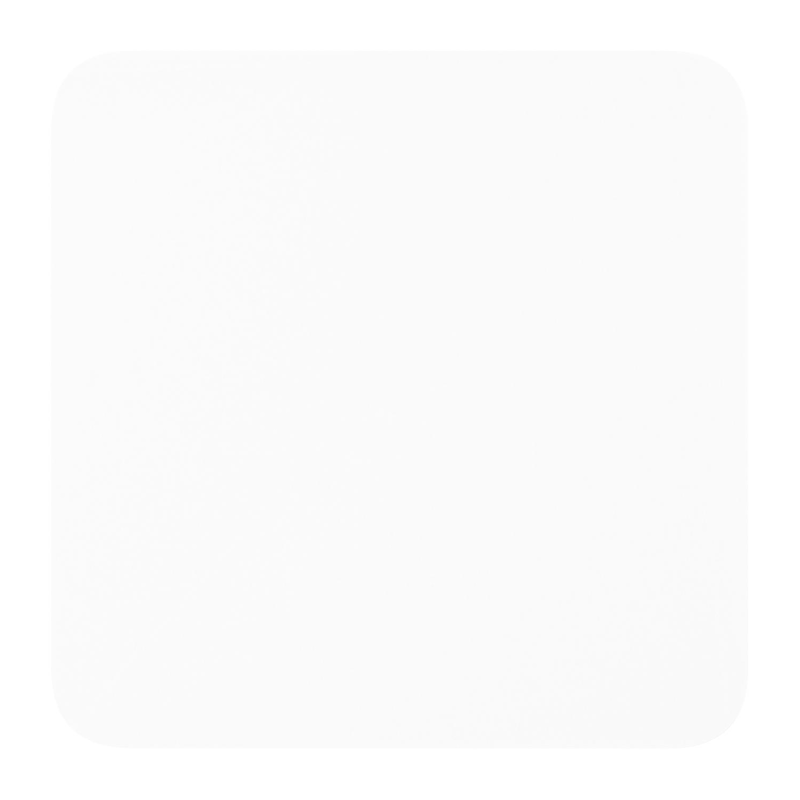 Fano kantelbare tuintafel afgerond vierkant in zwart aluminium en volkeramiek Arctic White - L 80 x B 80 x H 72.5 cm