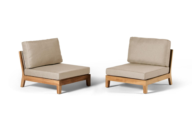 Set van 2 Cosito loungestoelen 