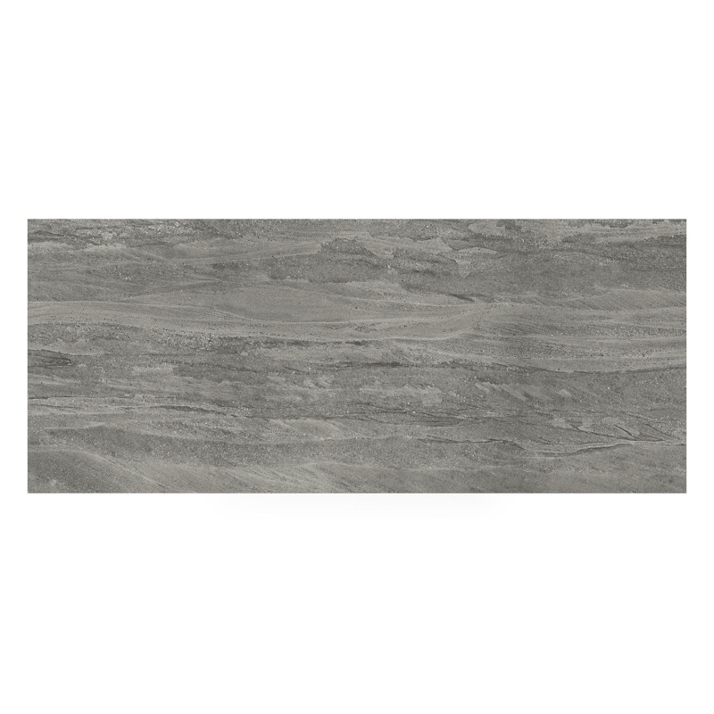 Cirello tuintafel rechthoekig in wit aluminium en volkeramiek Aspen Grey - L 240 x B 100 x H 75 cm