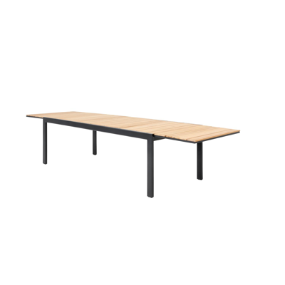 Tafelblad in teak - Naturel - L 240  x B 100 cm