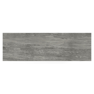 Verato bartafel in wit aluminium en volkeramiek Aspen Grey - L 220 x B 70 x H 105 cm