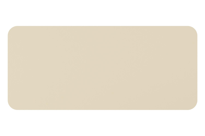 Orso tuintafel rechthoekig afgerond in beige aluminium - L 200 x B 80 x H 74.5 cm