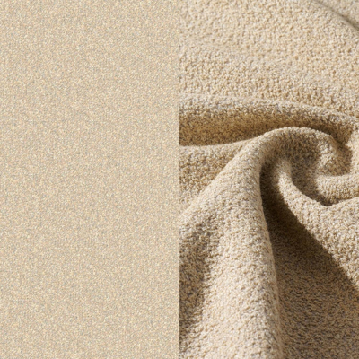 Bomero loungebank in beige aluminium met soul papyrus all weather solica kussen