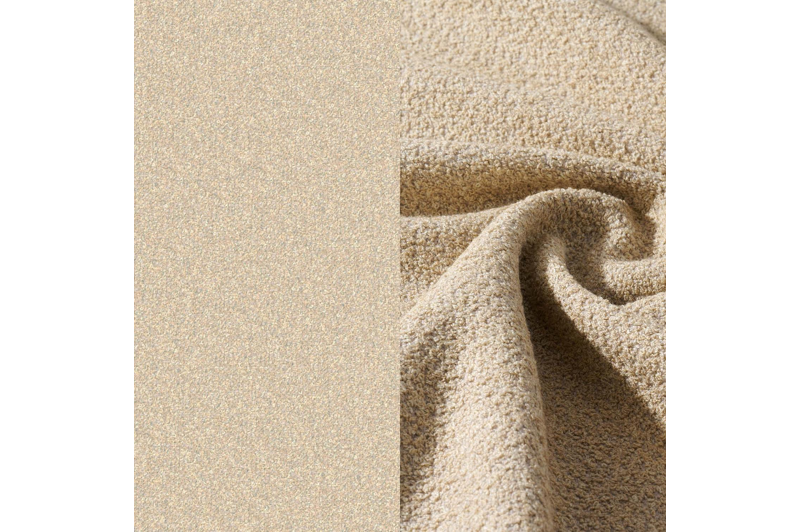 Bomero loungebank in beige aluminium met soul papyrus all weather solica kussen