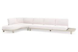 Chaise longue rechts + 3-zit