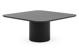 Afgerond vierkant - L 148 x B 148 x H 61 cm